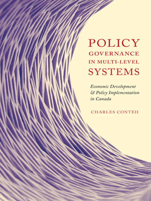 Détails du titre pour Policy Governance in Multi-level Systems par Charles Conteh - Disponible